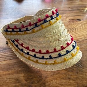 Nordstrom embroidered sun visor